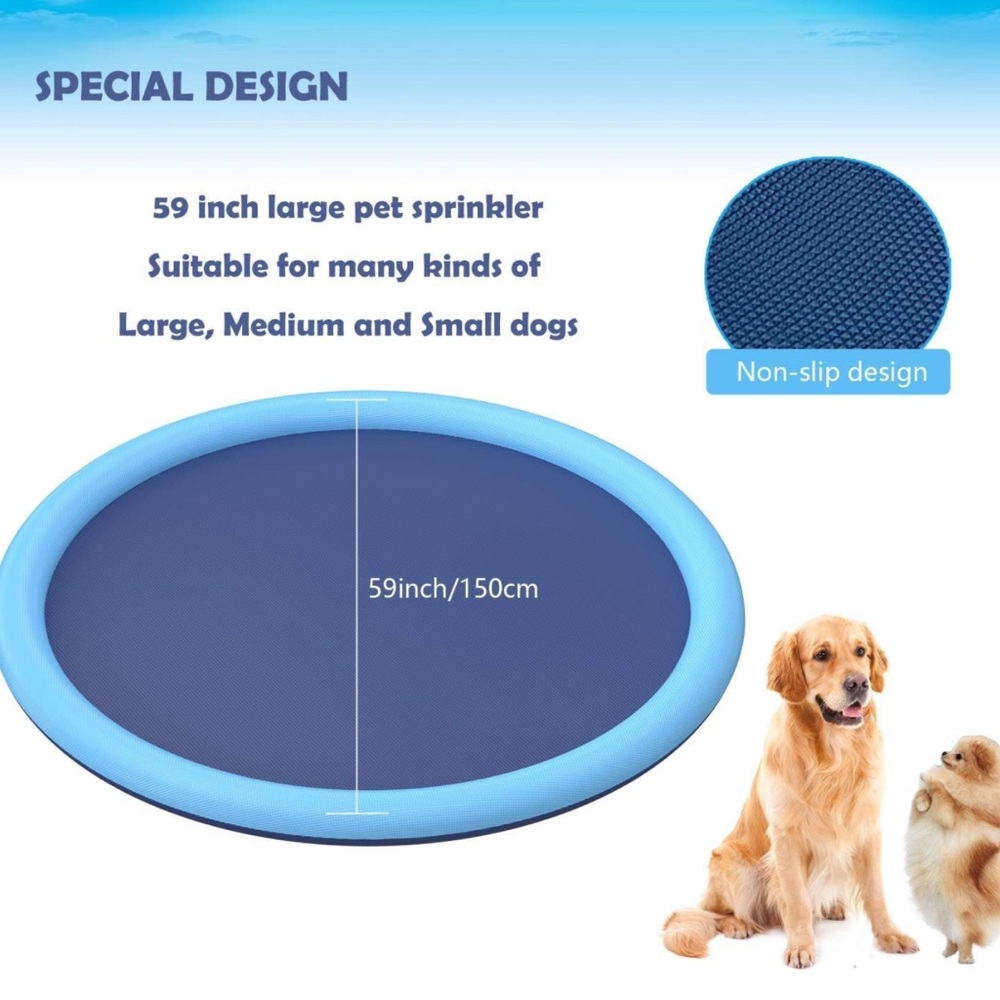 COPY - Pet Wading pool 60” NEW